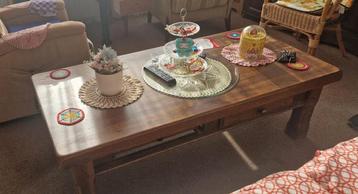 Gratis salontafel en bankstel