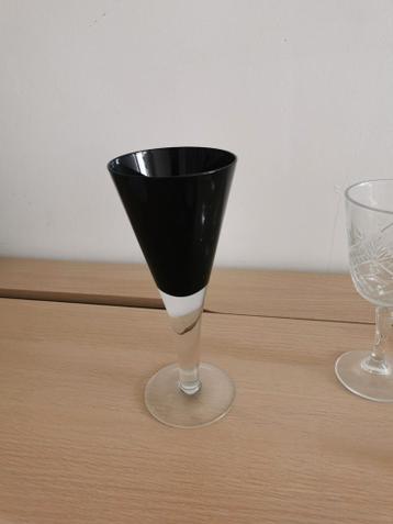 Lone wine glass