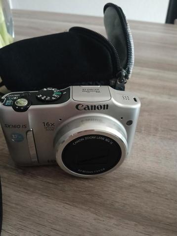 Canon camara met tasje