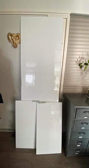 Keukendeuren hoogglans wit, IKEA, Metod