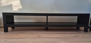 GRATIS Ikea Lack TV-meubel - Zwartbruin - 160 cm