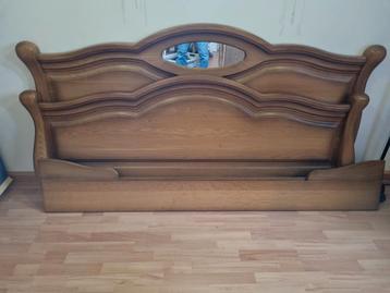 Bed ombouw massief licht eiken 200x180