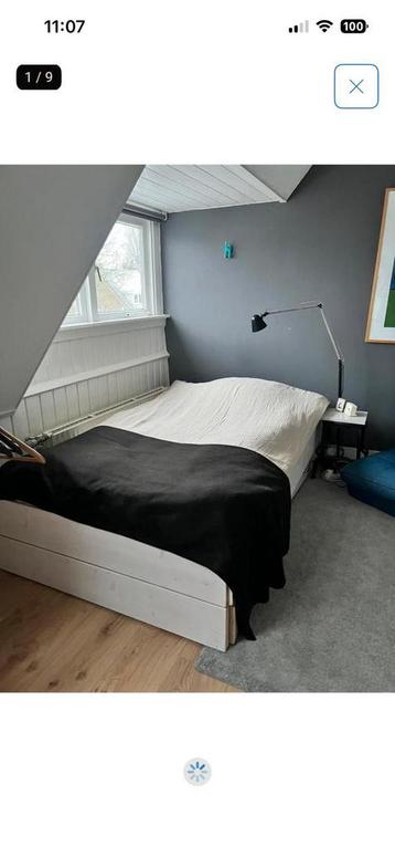 GRATIS Houten bed buiten maat 124x208