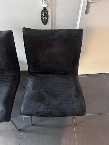 Eetkamerstoelen 2x