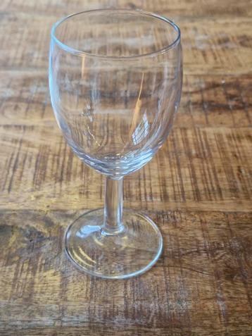 Elegant wijnglas - 16 cm hoog, 9 stuks