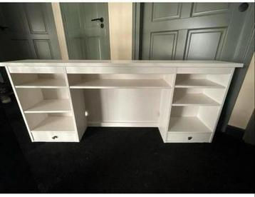 IKEA Hemnes bureau met opzetkast