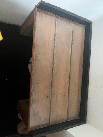 Steigerhout tafeltje / bureautje