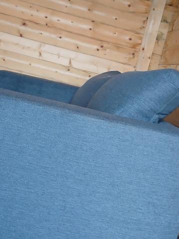 Antracietkleurig tweezitsbankje