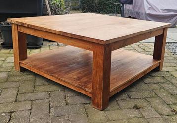 Houten Salontafel 100x100 cm - Opknapper