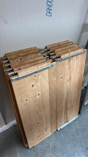 11x plank/beugel Lundia stelling