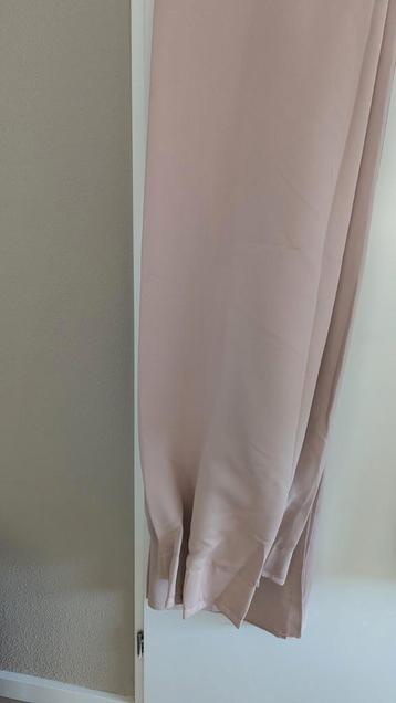 Zachtroze verduisterende gordijnen (2 stuks)