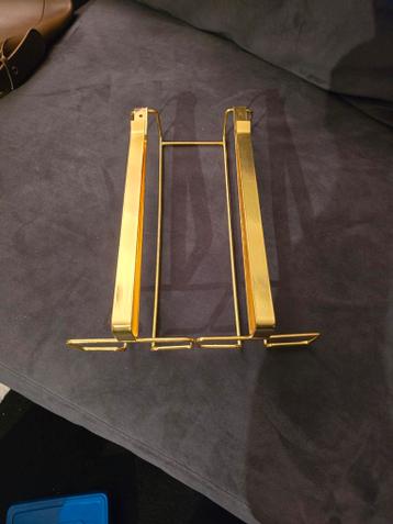 Wijnrek Metaal Goudkleurig