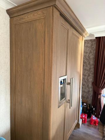 Inbouw koelvriescombinatie met ombouw