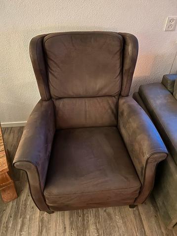 Comfortabele lederen stoel