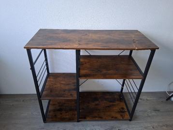 Kastje hout / metaal