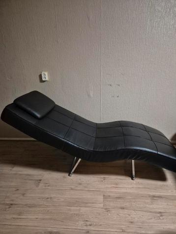Lederen chaise longue gebruikt