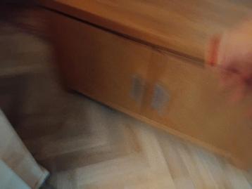 Echt houten TV meubel