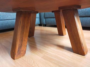 Eikenhouten salontafel