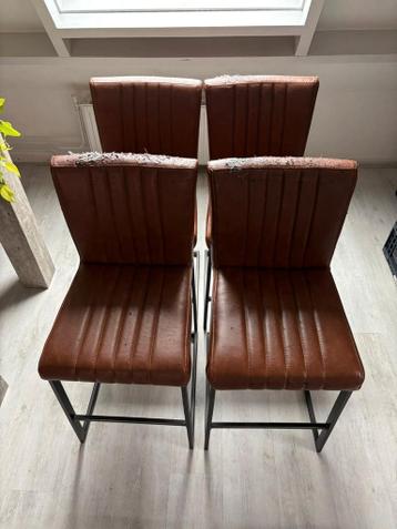 Hoge eetkamer stoelen/barkrukken