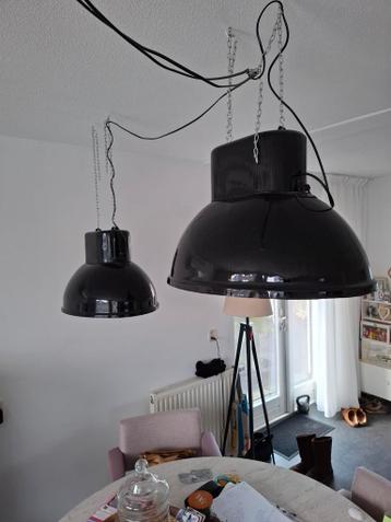 Industriële Hanglampen - Set van 2