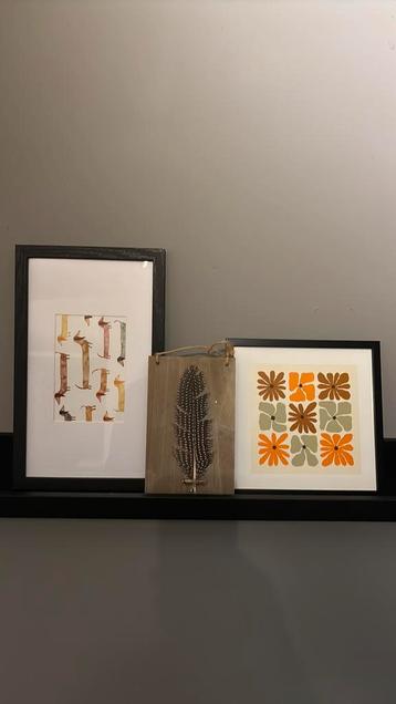 Decoratie schilderijtjes