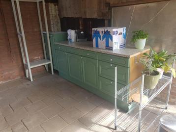 Gratis keuken buitenkeuken massief houten fronten