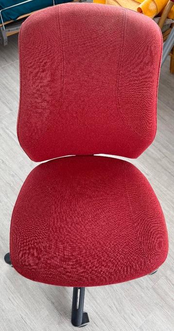 Rode Ikea Bureaustoel