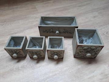 Planten laatjes decoratief