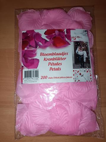 Bloemblaadjes 200 stuks NIEUW! Lichtroze