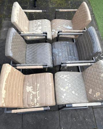 Gratis! 6 Eetkamerstoelen - Opknapper