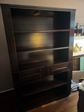 Boekenkast mango hout