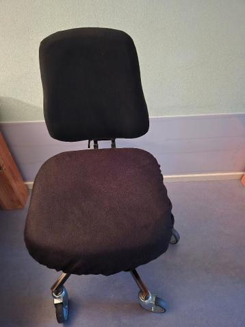 Bureaustoel, zithoogte 59 cm.