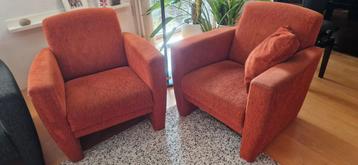 Montel Fauteuils (terra) - Set van 2 in goede staat
