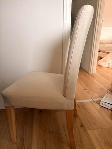 IKEA Hendriksdal stoel met linnen hoes