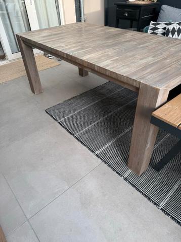 Acaciahouten Tafel 190x100cm