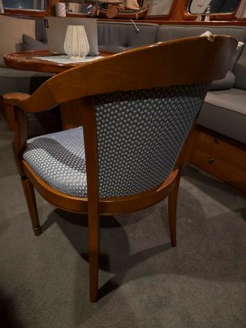 Antieke Mahonie Stoel - Opnieuw Bekleden