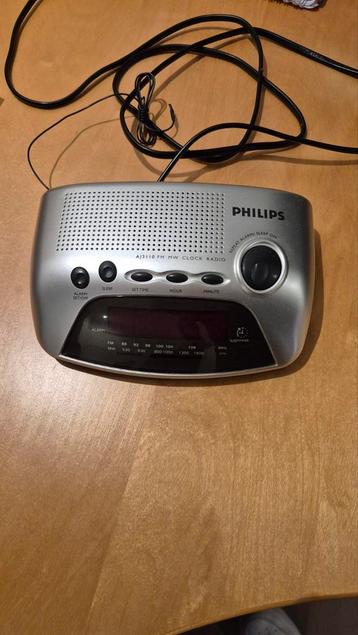 Philips wekkerradio - oerdegelijk!