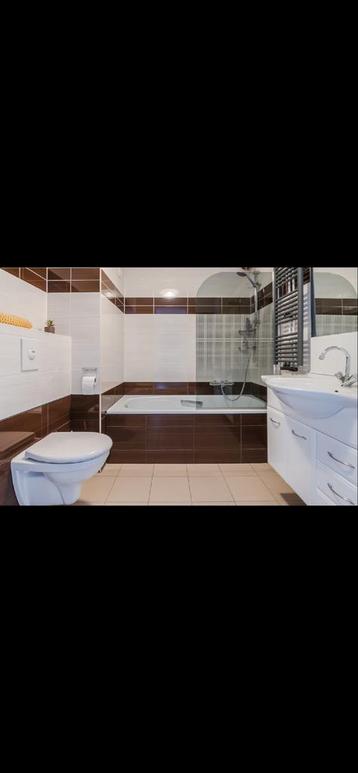 Complete badkamer set met verwarming en bad