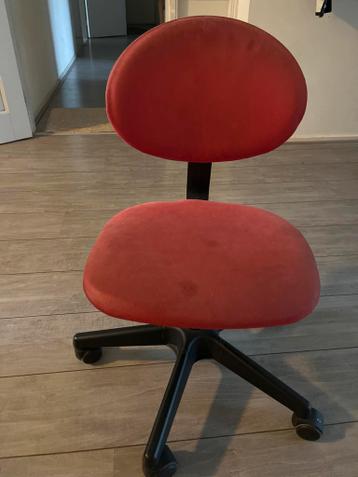 Rode bureaustoel - Gebruikt