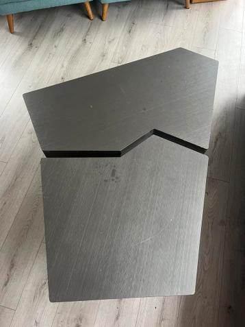 Bijzettafel 2 losse delen