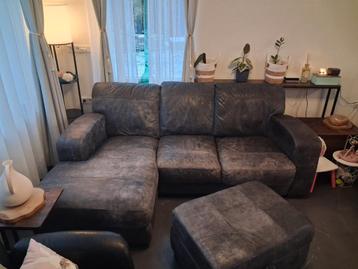 Gratis hoekbank van nep leer