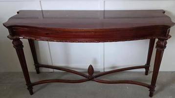 Teakhouten sidetable - Gratis