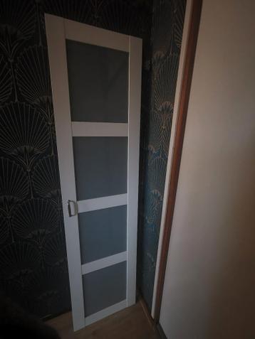 BERGSBO
Deur, frosted glas/wit, 50x195 cm Ikea Pax