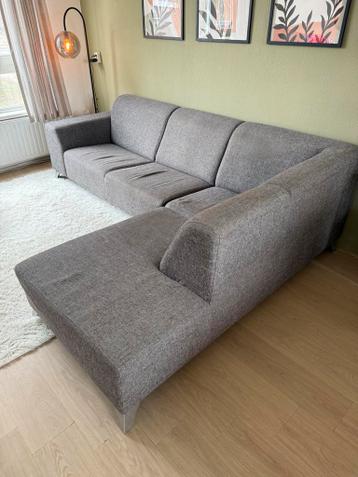 Grijze hoekbank (270x190) - Aanhechting stuk