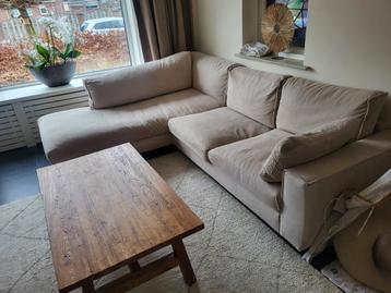 Gratis Beige Hoekbank