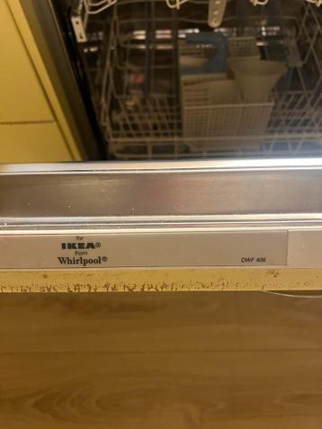 IKEA Whirlpool Inbouw Vaatwasser - DWF 406