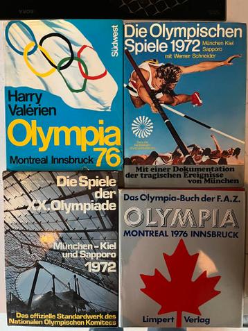 10 boeken Olympische Spelen: winter & zomer. 1956 - 1976