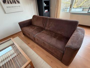 Mooie Suède Bank - Comfortabel en Stijlvol