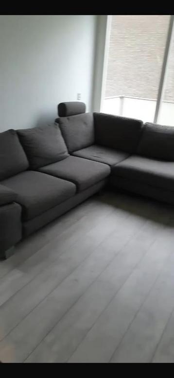 Hoekbank met longchair gratis