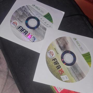 Fifa 14 & 15 Xbox 360 - Zonder hoesje